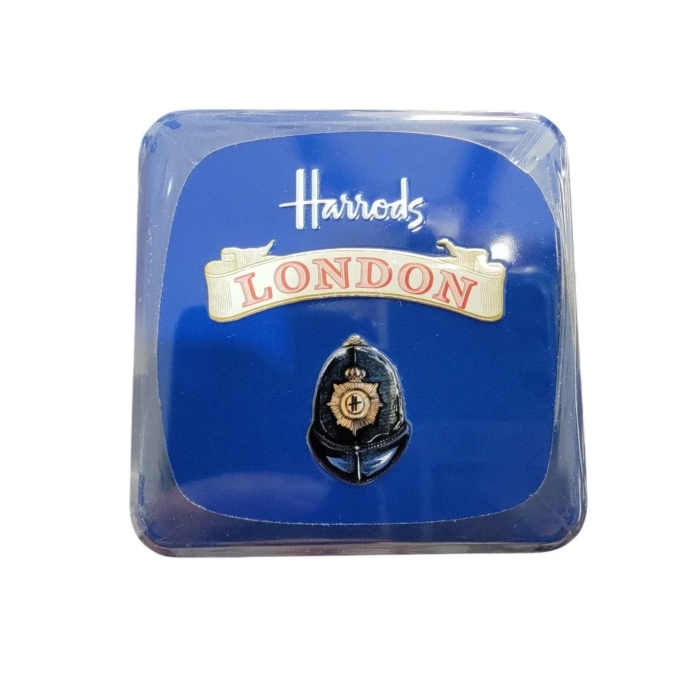 Harrods London English Afternoon Tea Tin 50 Bags Collectible Tea Canister‎ UK